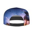 thumbnail image 2 of Kdxio Lantern On Snow Print Snapback Hat for Men Women,Adjustable Baseball Cap, 2 of 7