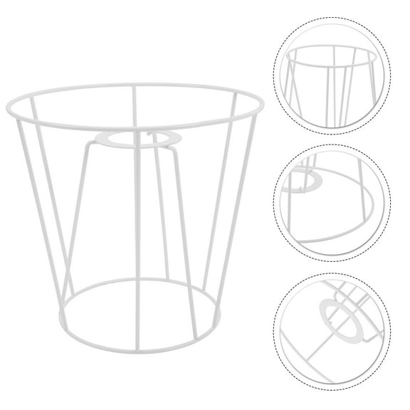 MERRYHAPY Adjustable Metal Cage Lamp Shade with Iron for Ceiling Light Fixture, and Stylish, 1 Set