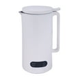 thumbnail image 6 of Soymilk Maker - 350ml/11oz Juicer Soy Milk Machine w/Stainless Steel and Blade, Timing, Water Level Line, Multi Cooker Mixer for Rice Cereal Boiling, Automatic Heating & Cleaning, US Plug 110V (White), 6 of 9