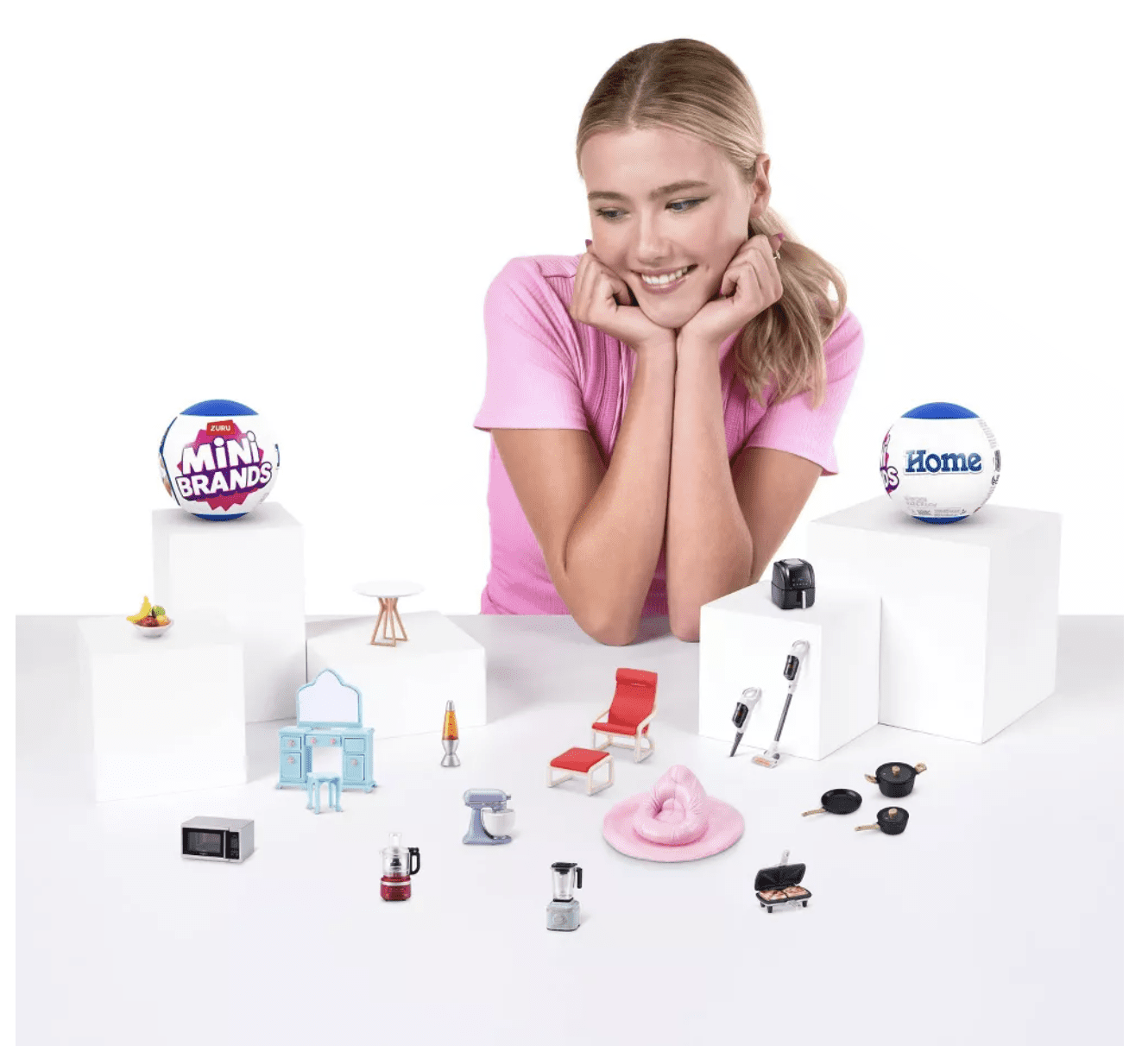 Mini Brands Home Series 1 Collectibles – Set of 3