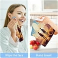 thumbnail image 7 of Coolnut Cowboys Pattern Washcloths, Soft and Absorbent Cotton Towel, 4 Pack 12 X 12 Inches Premium Quick Dry Face Towel Wash cloth, 7 of 7
