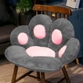 thumbnail image 2 of Cómoda almohada de pata, cojín de asiento de , alfombra interior de sofá perezoso relleno Gris Zulema  Cojín de dibujos animados, 2 of 8