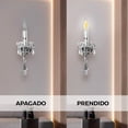 thumbnail image 4 of Lámpara de Pared en Cristal Cortado María Theresa de 1 Luz Gamalux MA THERESA CLASICO, 4 of 9