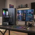 thumbnail image 4 of STGAubron Gaming Desktop PC, Xeon E5, 16G DDR4, 512G SSD, RX 550 4G, RGB FAN*4, WIFI, BT 5.0, W11H64, 4 of 5