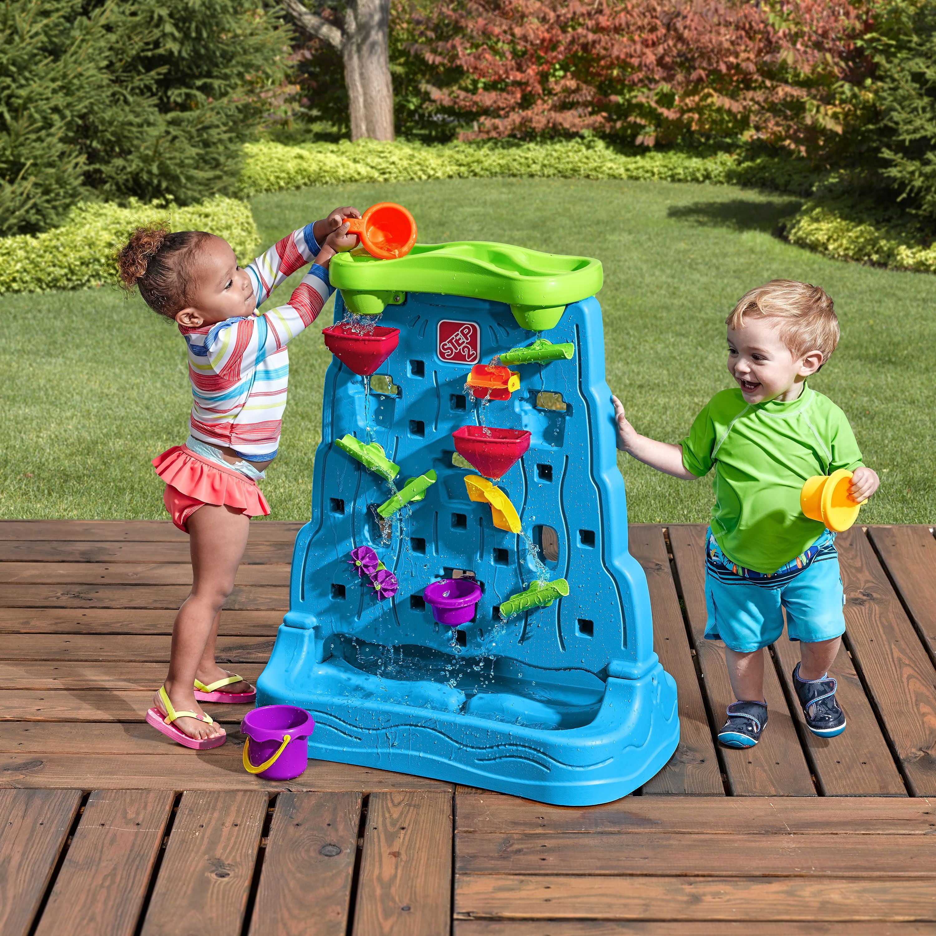 step2 waterfall water table discovery wall