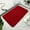 Red RD, variant on Bathroom Floor Mat 60x40cm Thickened Absorbent Non Slip Plush Velvet Carpet Soft Washable Door Mat for Bedroom Restroom Entryway Daily Home Use