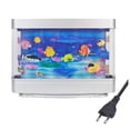 thumbnail image 1 of Artificial Tropical Fish Tank Lamp Aquarium Night Light Virtual Ocean Dynamic LED Table Lamp Room D, 1 of 2