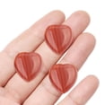 thumbnail image 4 of JHGoosa Crystal Natural Heart Shaped Polished Heart Shaped Gem Rose Quartz Amethyst All Kinds Of Healing Crystal Palm Love Gem Set Bulk Energy Balance Meditation 25mm, 4 of 5