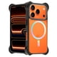 thumbnail image 4 of Mr. Gadgets Funda De Uso Rudo Para iPhone, Diseño Magnetico, Case Transparente De Acrilico Epoxi, Tecnología Ultra Bounce, Anti-caídas Compatible Con iPhone 17 Pro Max Color Negro Tornasol, 4 of 7