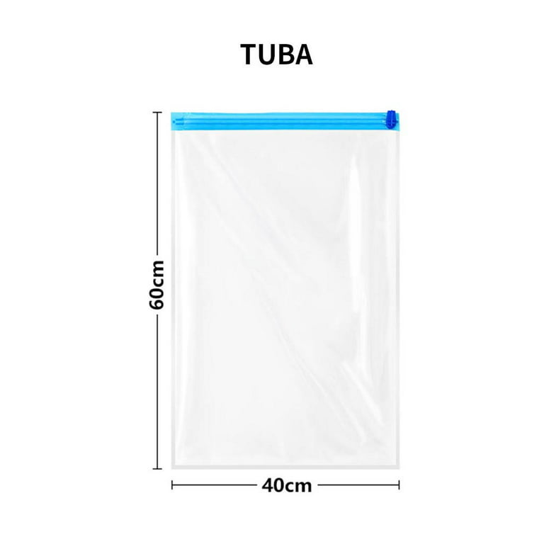 50*70cm Roll Up Compression Vacuum Storage Bags Travel Home Luggage Space  Saver