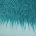 thumbnail image 5 of FREE SHIPPING!!! Turquoise Faux Fur Fabric Long Pile Mongolian by the Yard, 5 of 5