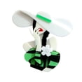thumbnail image 3 of Pon de so de broche de dama de moda para mujeres accesorios de suéter de abrigo acrílico para regalos del día de San Valentín de Acción de Gracias Verde, 3 of 8