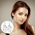 thumbnail image 1 of Fiudx Los Más Elegantes, Elegantes, Metal Rojo, Accesorios Geométricos En Estilo, Modernos Inspirados En Ratán, Perfectos En Bodas y Fiestas, Declaración En Moda Femenina, Mamá, Novia, Mejor Amiga, I, 1 of 4