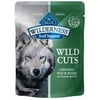 Blue Buffalo Wilderness Trail Toppers Wild Cuts High Protein Grain Free, Natural Wet Dog Food, Chunky Duck Bites in Hearty Gravy 3-oz pouch (pack of 24)