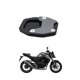 thumbnail image 2 of Placa de ampliación para pata de cabra de motocicleta, soporte de extensión para pata de cabra lateral para CB750 CB 750 2023-(Gre, negro, gris, negro y gris), 2 of 5