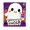 B7, variant on Jumbo Ghost Squishy Toy, Soft Silicone Ghost Squeeze Fidget Item, Calming Hand Toy to Relieve Tension During Study Breaks