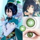 thumbnail image 1 of Lentes de contacto de colores para Halloween, lentillas circulares para Cosplay, Genshin Nahida, Hutao, 2 unidades, 1 of 4