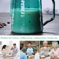 thumbnail image 2 of 1Pc Glass Coffee Pot Borosilicate Glass Milk Jar Graduated Coffee Jar Container, 2 of 8