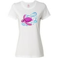 thumbnail image 3 of Inktastic Cute Pink Sea Turtle Women's T-Shirt, 3 of 5