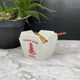 thumbnail image 4 of Classic Design Chinese Restaurant To Go Take Out Box Style Ceramic Bowl  16 fl oz, 4 of 5