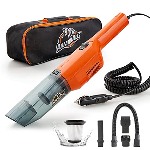 Armor All AA12V2 0903 Aspirateur de Voiture, Compact, Orange