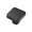 Black Bronze, variant on Schaub And Company 765-BB Vinci 1" Rustic Luxury Solid Cast Bronze Square Cabinet Knob /