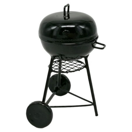 

Simulated Grill Model Desktop Toys Micro Decors Photograph Layout Props Iron Ornaments for Doll House Micro World (Black)