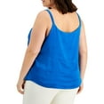 thumbnail image 2 of Bar III Womens Plus Scoop Neck Camisole Tank Top, 2 of 2