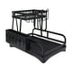 thumbnail image 5 of Escurridor de platos Nikou plegable de doble capa color negro, 5 of 15