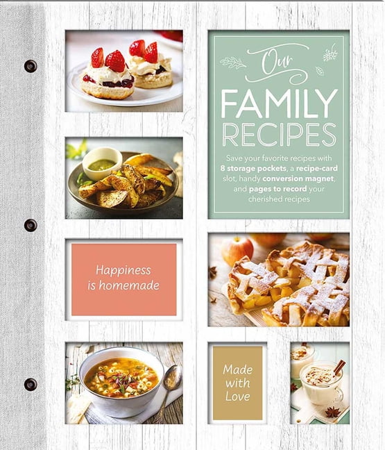 Favorite Recipes Deluxe Recipe Binder Cookies And Desserts Paperback Walmart Com