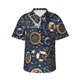 thumbnail image 2 of Camisas hawaianas para hombre, camisas de manga corta con estampado de anclas de hongos, camisas de playa para vacaciones de verano, camisas lindas de dibujos animados para mujeres y niños, 2 of 5
