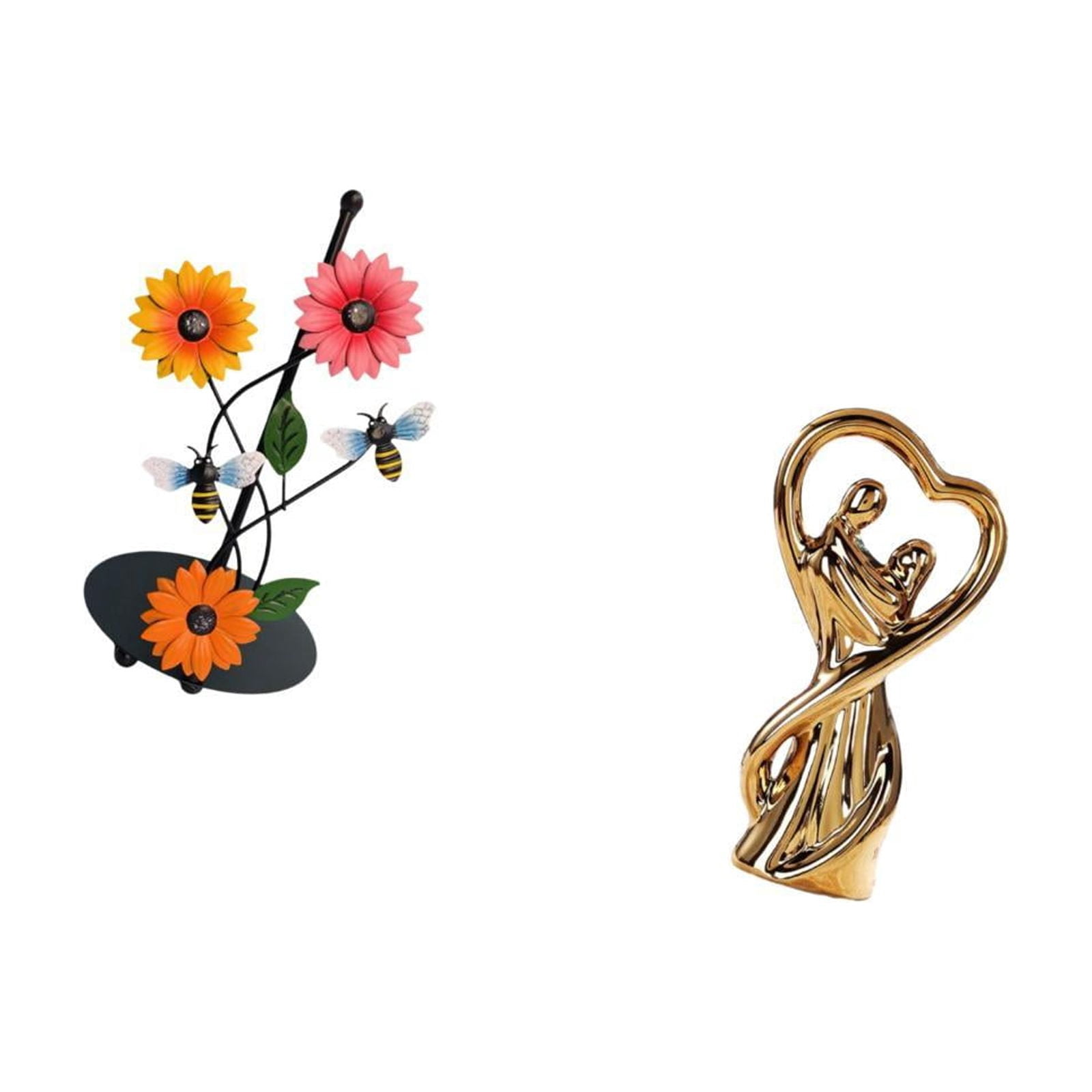 Fiocias Couple Paper Towel Holder Dispenser Non Slip Vertical Tissue Holder Rack Figurine Statue Souvenirs Gift Lovers Sculpture Ornament for Anniversary Fami