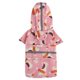 thumbnail image 1 of Nuestro impermeable con capucha para perros pequeños: Ajuste ajustable, rayas reflectantes y opciones elegantes (Dog Pink xs), 1 of 5