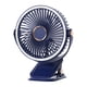 thumbnail image 2 of Ventilador de escritorio con clip y luz nocturna - USB recargable, ajustable de 3 velocidades, giro de 720°, funcionamiento silencioso para oficina en casa y refrigeración personal, 2 of 3