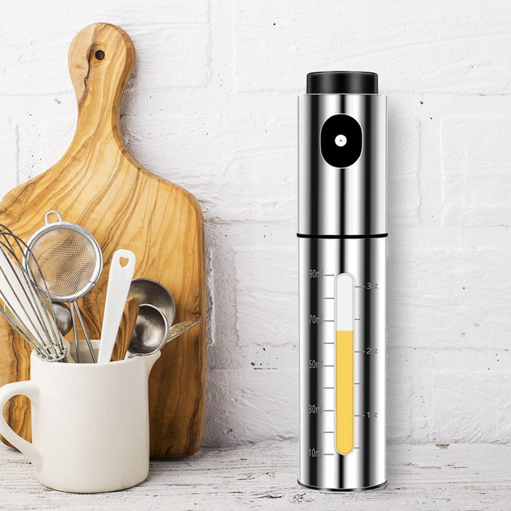 Pulvérisateur D'huile De Cuisson En Acier Inoxydable 100 Ml - Vaporisateur Pour Salade, Grill, Cuisine Saine - 7