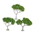 thumbnail image 1 of lionlar 3 Pieces Miniature Trees for Sand Table DIY Scenery Landscape Diorama Layout broadleaf tree, 1 of 9
