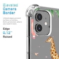 thumbnail image 3 of Giraffe Painting Clear Case for iPhone 12 Pro,Aesthetic Art Design Case for Men Women,Unique Soft Transparent TPU Bumper Case Cover, 3 of 5
