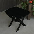 thumbnail image 3 of Solid Knotfree Yellow Pine Folding Oval End Table, 3 of 12
