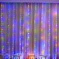 thumbnail image 1 of LED copper curtain light 3*3 M USB eight function remote control Christmas decoration bedroom atmosphere lights, 1 of 5