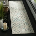 thumbnail image 4 of SAFAVIEH Skyler Salim Geometric Area Rug, Ivory/Blue, 6' x 9', 4 of 11
