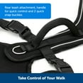 thumbnail image 5 of PetSafe EasySport Dog Harness, Adjustable, Padded with Handle, Reflective, Medium, Gray, 5 of 8