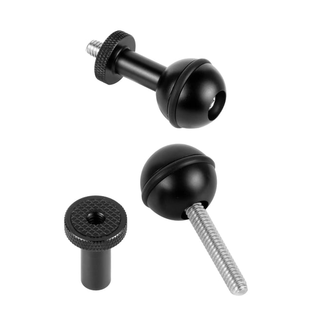 Adapter, Adjustable Screw, Durable Removable, for Camera Underwer Diving Fixed Mount for Fill Light Bracket Parts , M5 Adapter Black