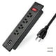 thumbnail image 2 of Tira de alimentación USB Enchufe empotrado Extensor de toma de corrien, 2 of 2