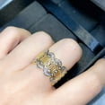 thumbnail image 5 of The same Italian handmade cloth lati lace small fragrance pearl ring for women, 5 of 9
