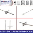 thumbnail image 5 of Whole Parts Stove Range Oven Temperature Sensor Part # 00627375 - Replacement & Compatible With Some Bosch Ranges, 5 of 9