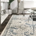 thumbnail image 3 of nuLOOM Minta Vintage Accent Rug, 2' x 3', Blue, 3 of 7
