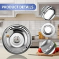 thumbnail image 3 of Stove Burner Drip Pans for Electric Stove Top,Perfectly Fit Whirlpool Frigidaire Kenmore Electric Range,Thickening to Prevent Bending and Rust, Include 2 x 6 in, 2 x 8 in, 3 of 9