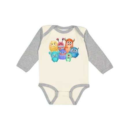 

Inktastic Halloween Monsters! Gift Baby Boy or Baby Girl Long Sleeve Bodysuit
