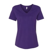 BELLA+CANVAS Womens Short Sleeve V-Neck T-Shirt