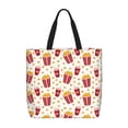 thumbnail image 1 of Balery Popcorn Bolsa de Mano para Mujeres con Cremallera, Bolsa de Gimnasio con Compartimentos, Bolsa para Laptop, Bolsa para Trabajo, 1 of 7